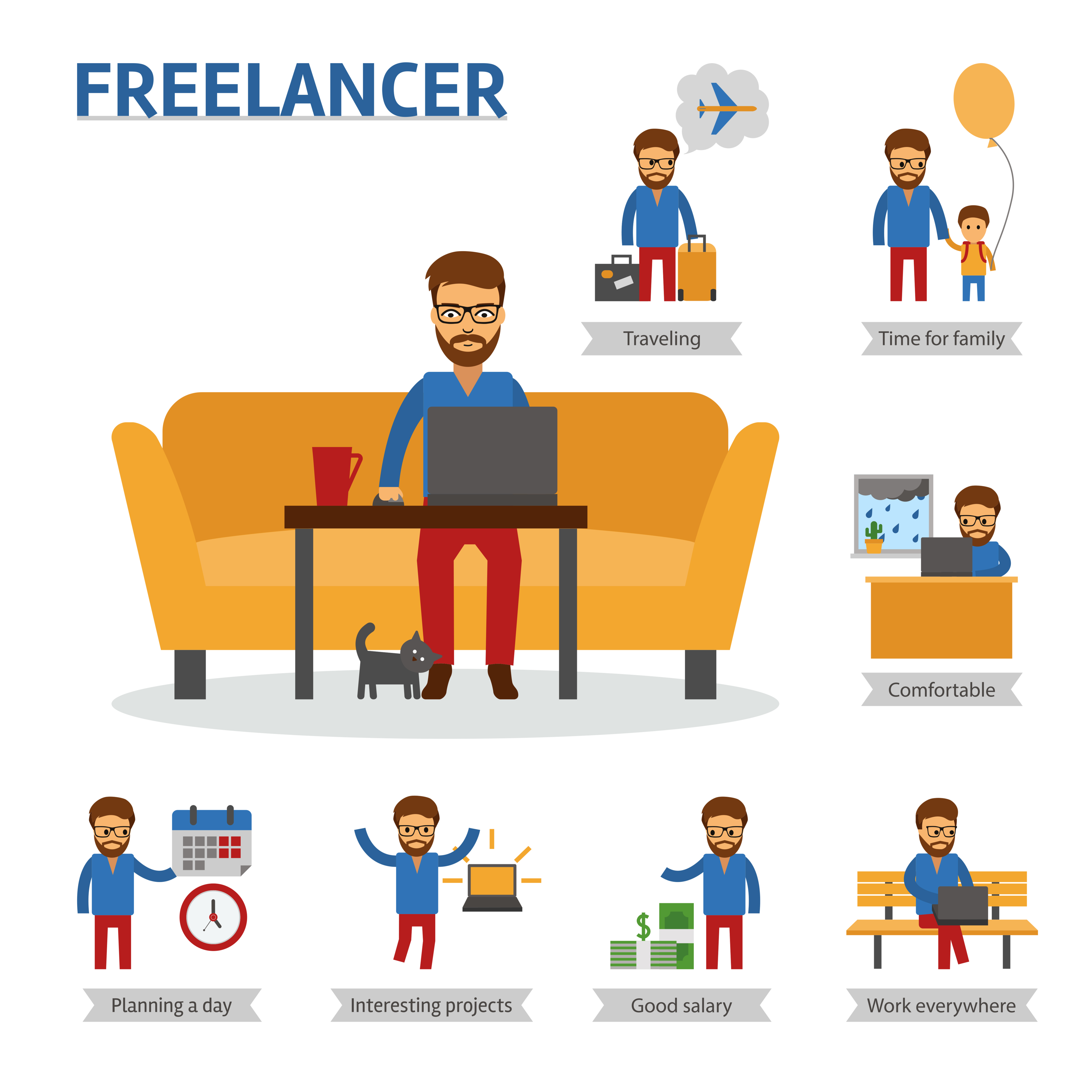 advantages of freelancing