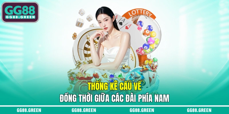 Thống kê cầu về đồng thời giữa các đài phía Nam