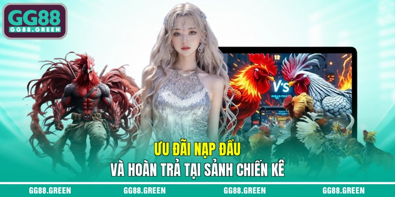 Ưu đãi nạp đầu và hoàn trả tại sảnh chiến kê